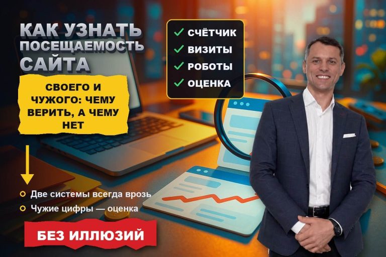 Как узнать посещаемость сайта — своего и чужого: что покажут сервисы, а что соврут