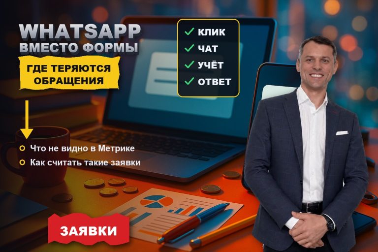 Кнопка WhatsApp вместо формы: где теряются обращения между сайтом и мессенджером