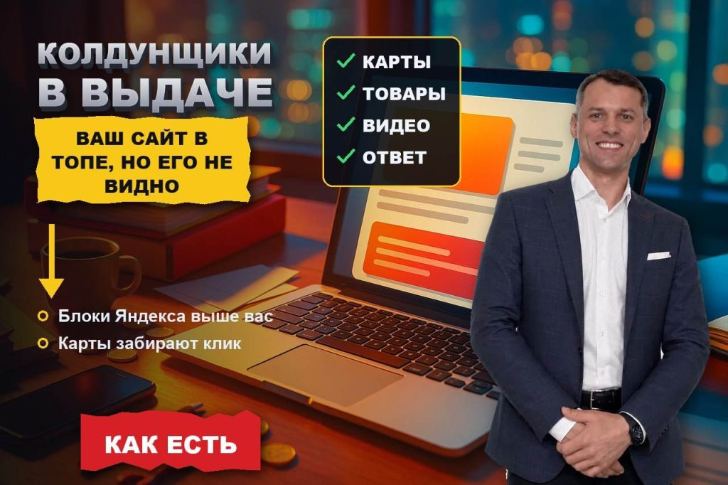 Колдунщики в выдаче: ваш сайт в топе, но его не видно