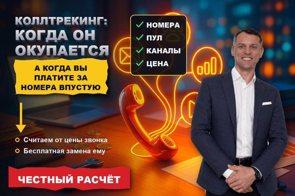 Коллтрекинг: когда он окупается, а когда вы платите за номера впустую