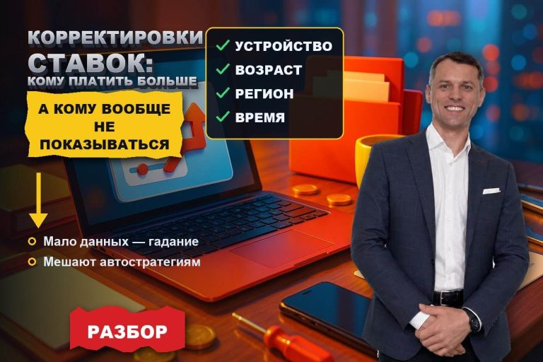 Корректировки ставок: кому платить больше, а кому вообще не показываться