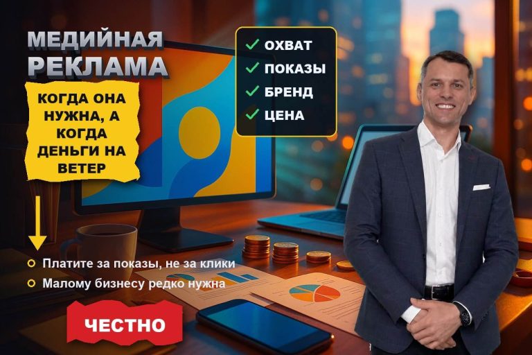 Медийная реклама в Яндексе: когда она нужна малому бизнесу, а когда это деньги на ветер