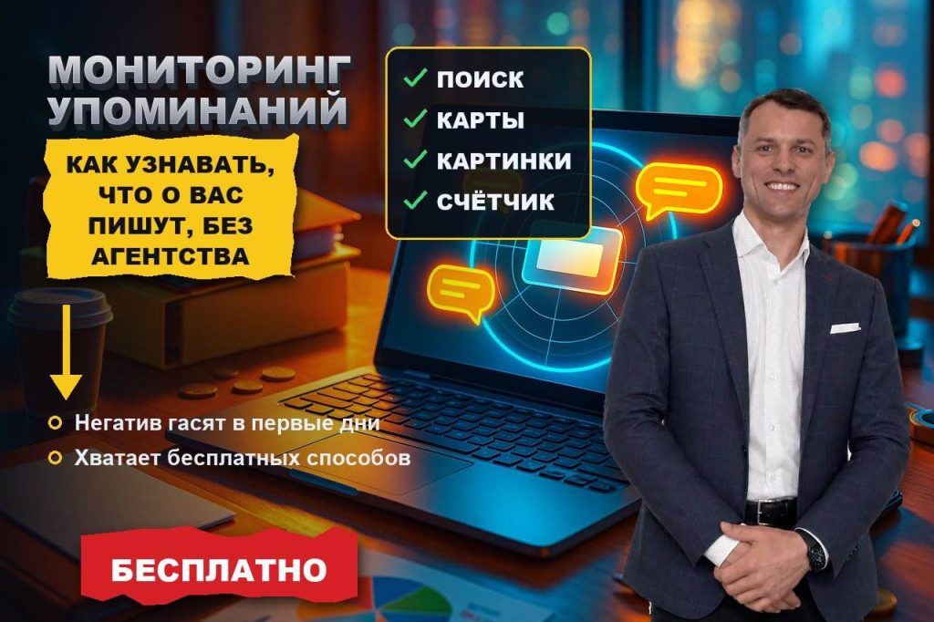 Мониторинг упоминаний: как узнавать, что о вас пишут, не нанимая агентство