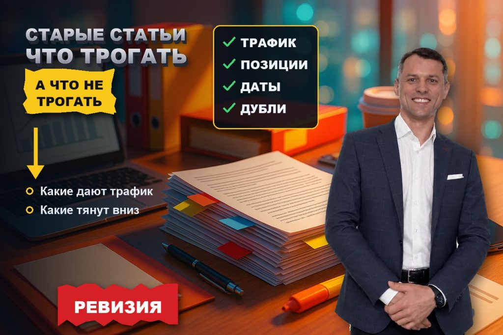 Обновление старых статей: какие трогать, какие не трогать и что переписывать