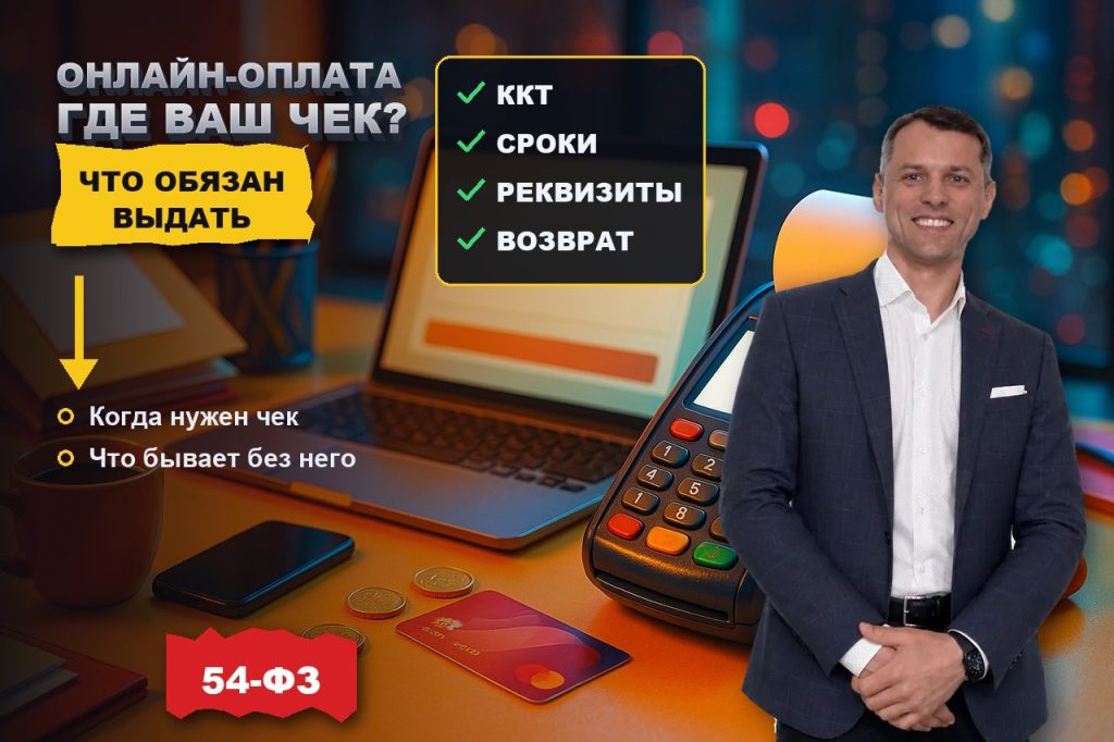 Онлайн-оплата на сайте: какой чек обязан выдать продавец и что за это бывает