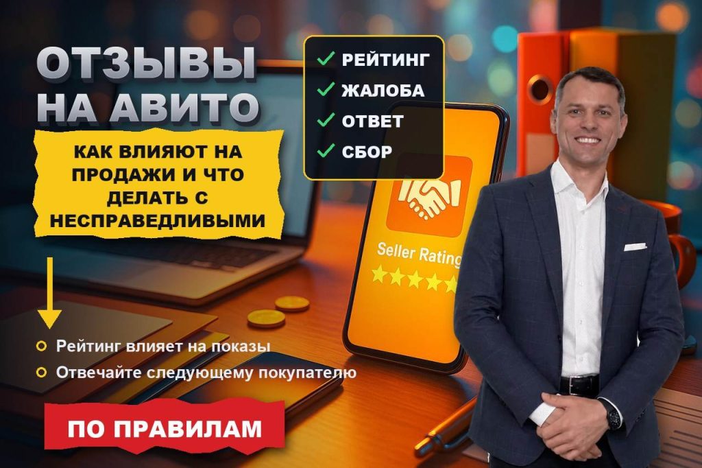 Отзывы на Авито: как они влияют на продажи и что делать с несправедливыми