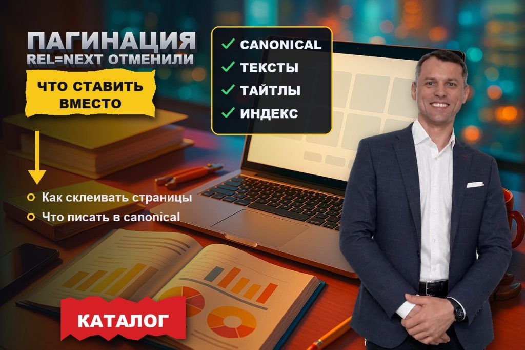 Пагинация каталога: rel=next отменили, что ставить вместо него