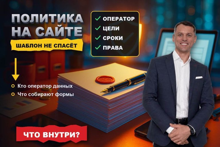 Политика конфиденциальности на сайте: что в ней должно быть и почему шаблон из интернета не спасёт