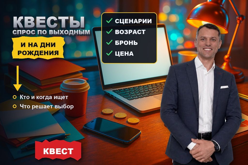 SEO для квест-комнаты: спрос живёт выходными
