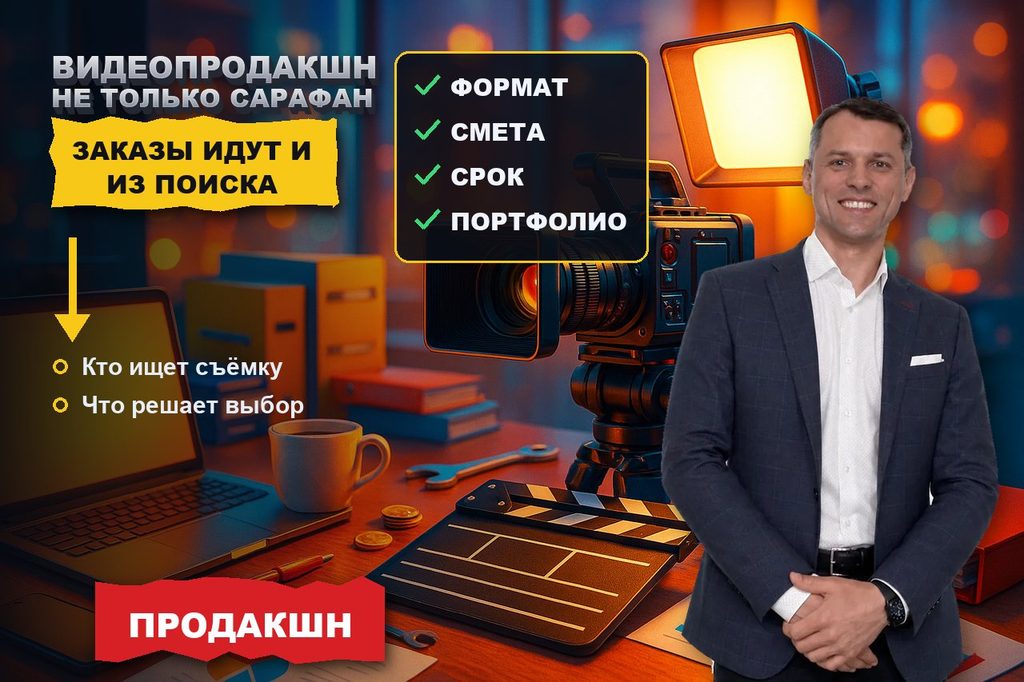SEO для видеопродакшна: заказы не только по сарафану