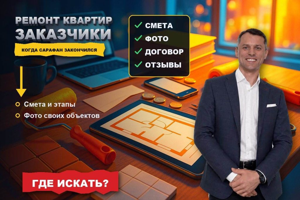 Ремонт квартир: реклама и заявки — где искать заказчиков, когда сарафан закончился