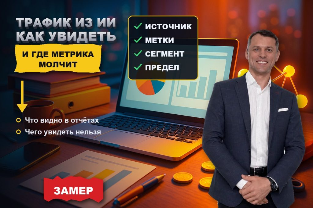Сколько людей приходит к вам из нейросетей: как увидеть этот трафик в Метрике и не обмануться