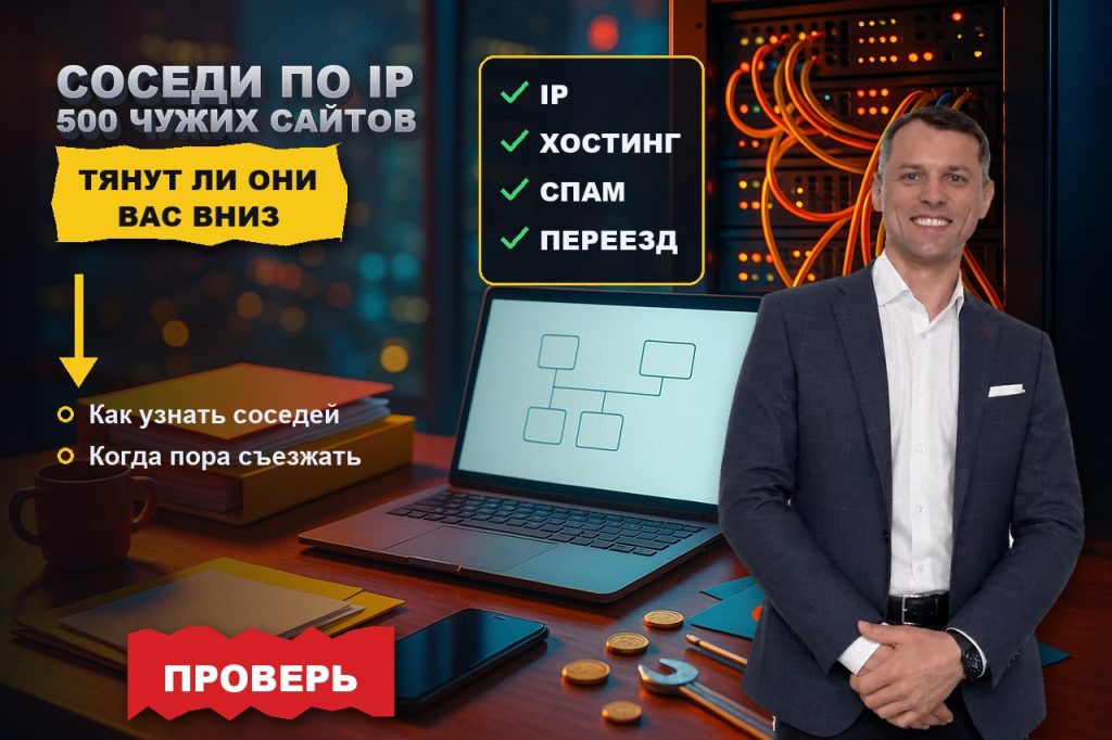На вашем IP ещё пятьсот чужих сайтов: когда сосед по хостингу тянет вас вниз