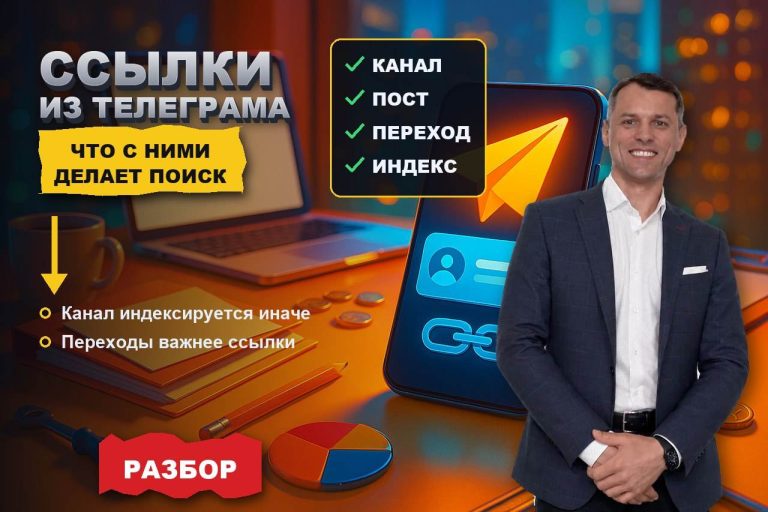 Ссылки из Телеграма: что с ними делает поиск
