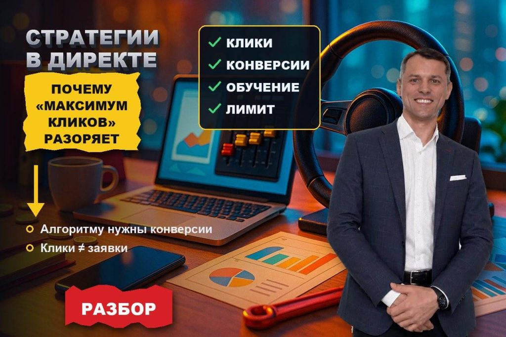 Стратегии в Яндекс Директе: какую выбрать и почему «максимум кликов» разоряет