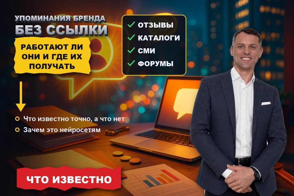Упоминания бренда без ссылки: работают ли они и как их получать