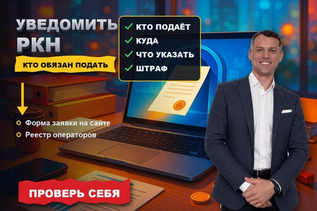 Уведомление в Роскомнадзор: кто обязан подать и что будет, если не подали