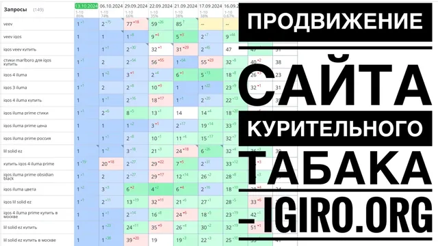Видео-кейс: Продвижение сайта компании igiro.org