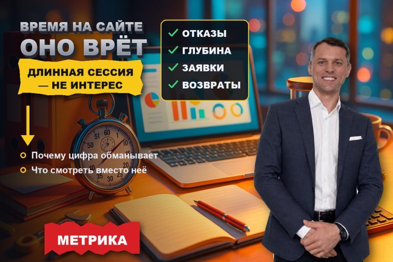Время на сайте врёт: почему длинная сессия не значит интерес