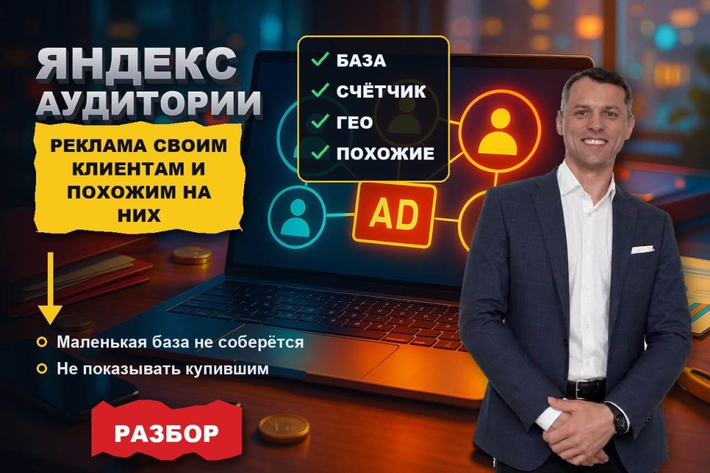 Яндекс Аудитории: как показывать рекламу своим клиентам и похожим на них