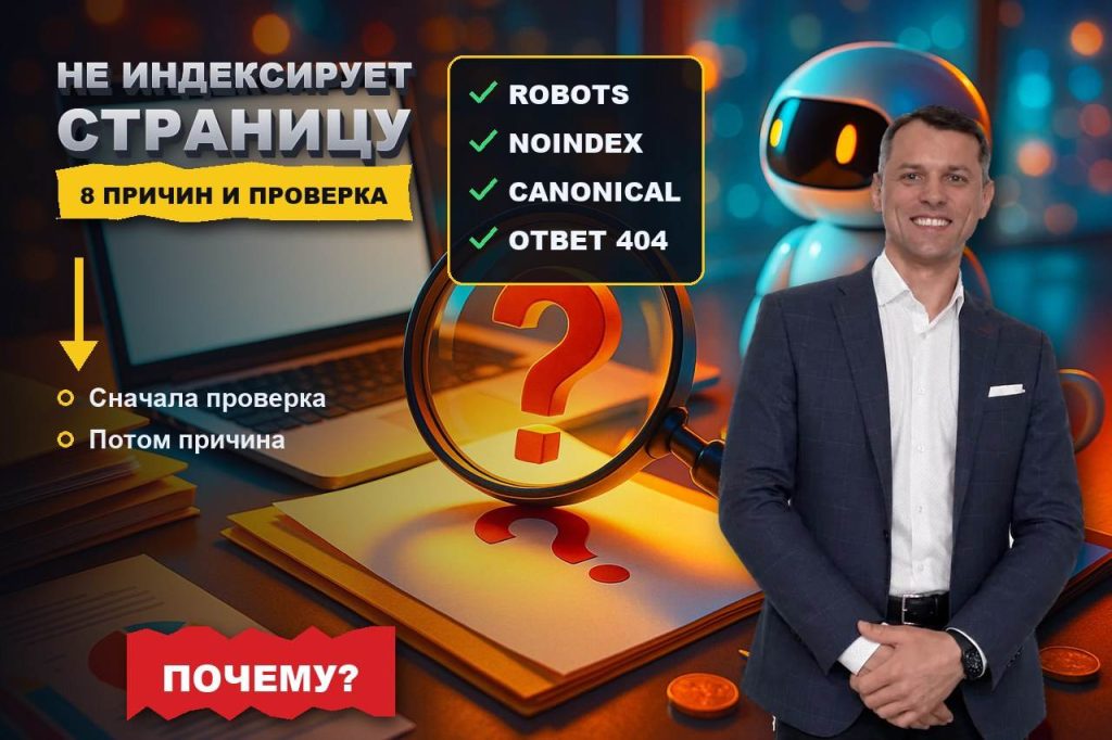 Яндекс не индексирует страницу: 8 причин и порядок проверки