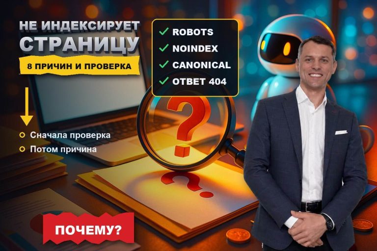 Яндекс не индексирует страницу: 8 причин и порядок проверки