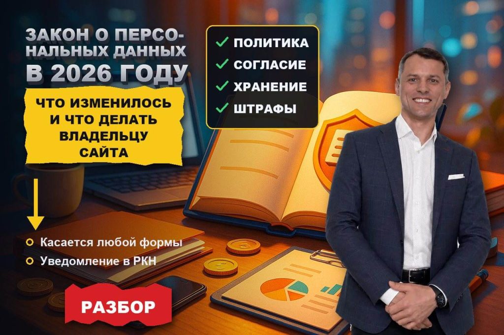 Закон о персональных данных в 2026 году: что изменилось и что делать владельцу сайта