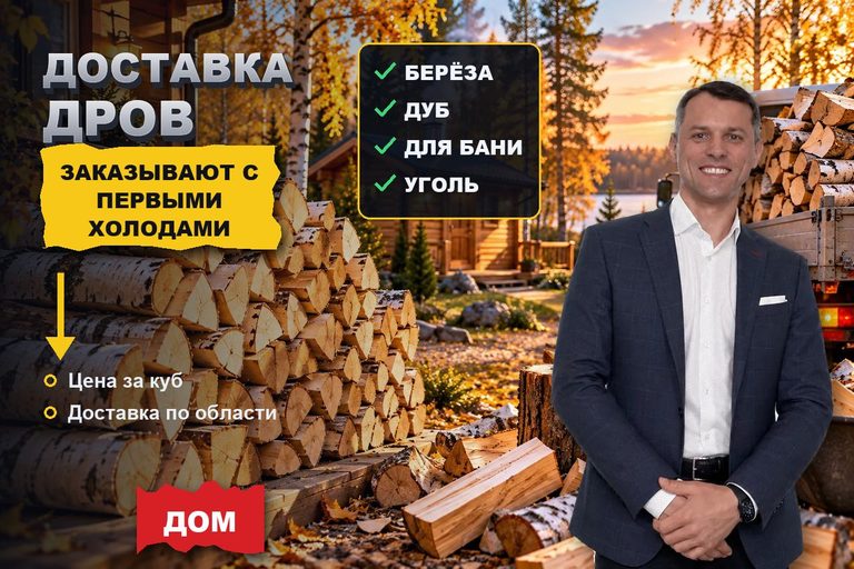 Продвижение сайта доставки дров: ищут породу и кубы с доставкой в свой посёлок