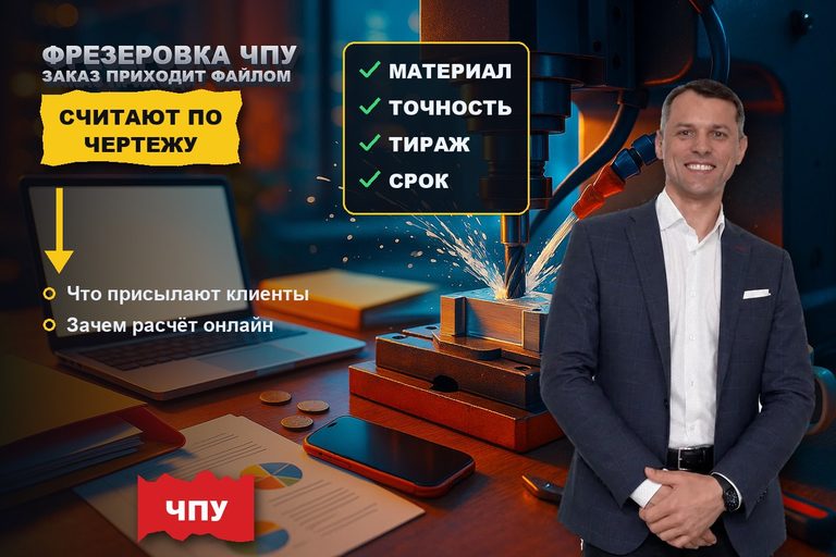 Продвижение сайта фрезеровки на ЧПУ: заказ приходит файлом