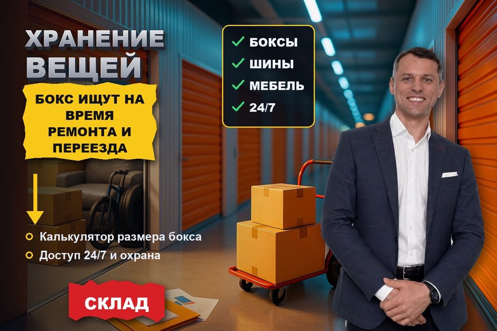 Продвижение сайта хранения вещей: бокс ищут на время ремонта или переезда