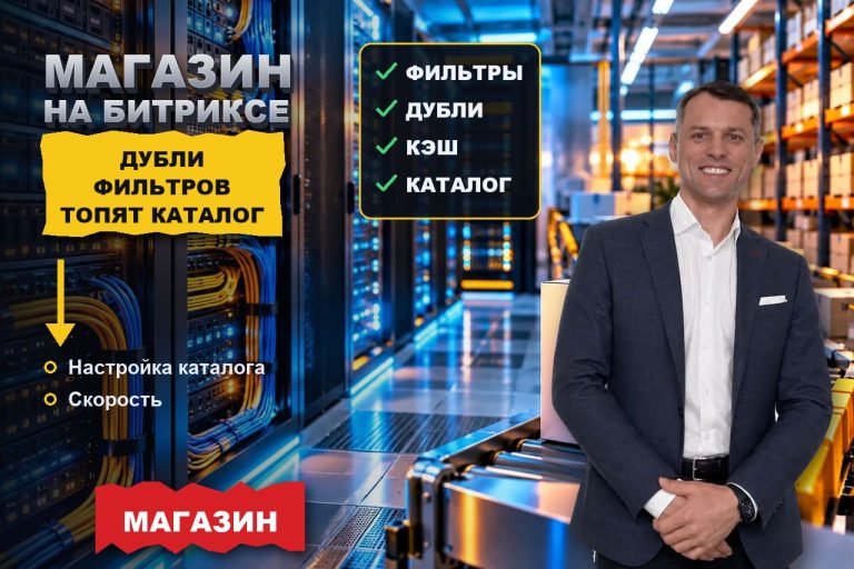 Продвижение интернет магазина на 1С Битрикс
