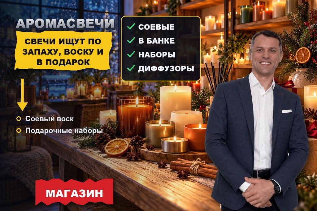 Продвижение сайта магазина аромасвечей: свечу ищут по запаху и поводу, а диффузор покупают круглый год