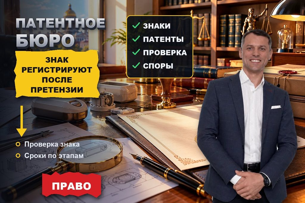 Продвижение сайта патентного бюро: товарный знак ищут после претензии и перед выходом на маркетплейс