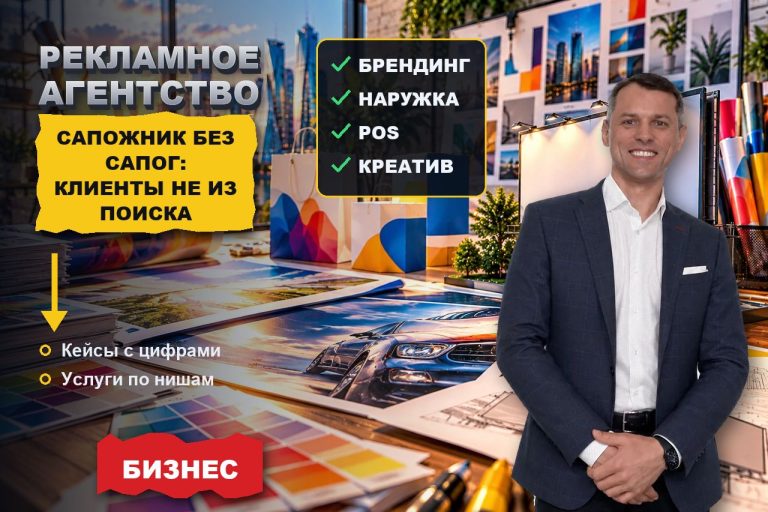 Рекламное агентство без клиентов из поиска — это сапожник без сапог