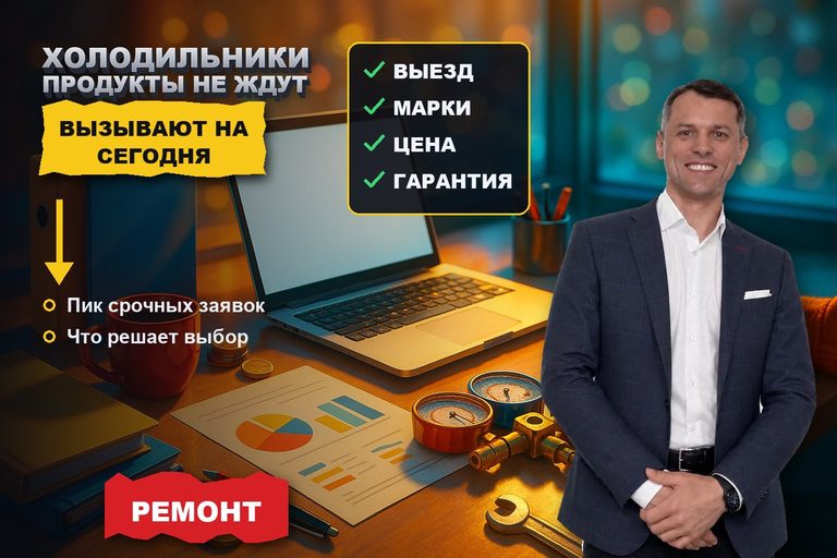 Продвижение сайта по ремонту холодильников: продукты ждать не будут