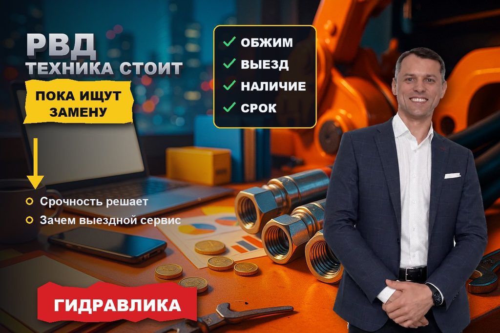 Продвижение сайта РВД и рукавов высокого давления: техника стоит, пока ищут