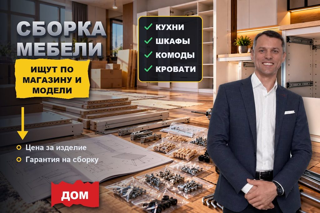 Продвижение сайта сборки мебели: шкаф привезли, а сборщика ищут по названию магазина и модели