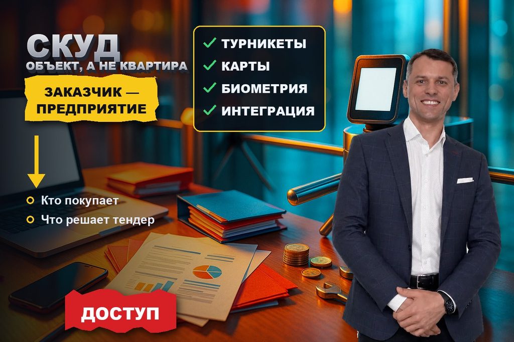 Продвижение сайта по монтажу видеонаблюдения и систем контроля доступа: объект, а не квартира