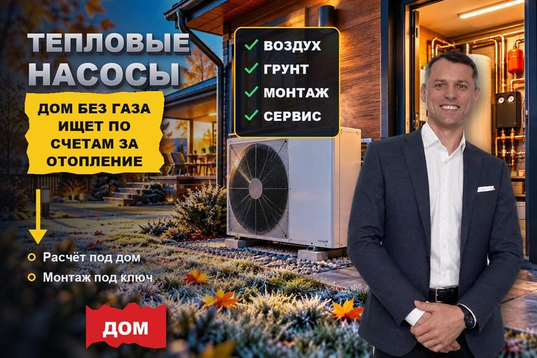 Продвижение сайта тепловых насосов: дом без газа ищут по счетам за отопление, а насос выбирают по расчёту под свой дом