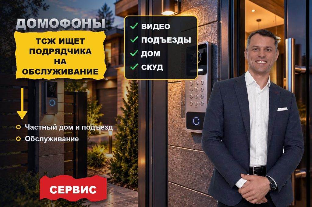 Продвижение сайта установки домофонов: частник ищет модель с приложением, а ТСЖ — подрядчика на годы