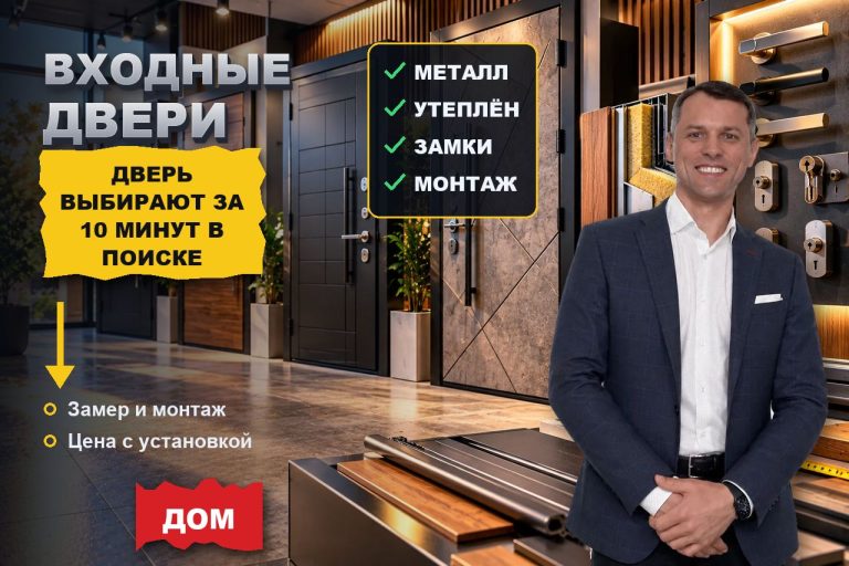 Двери выбирают за 10 минут в поиске: кого не нашли — к тому не приедут на замер