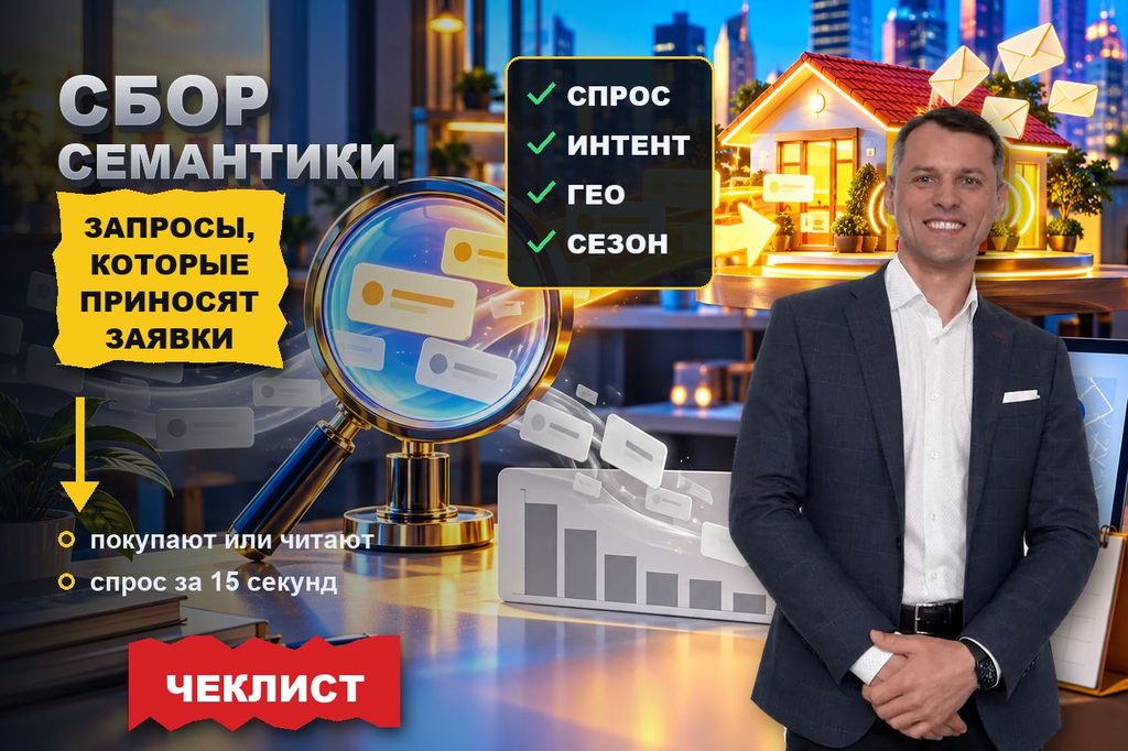 Сбор семантики для сайта: какие запросы приносят заявки, а какие только трафик