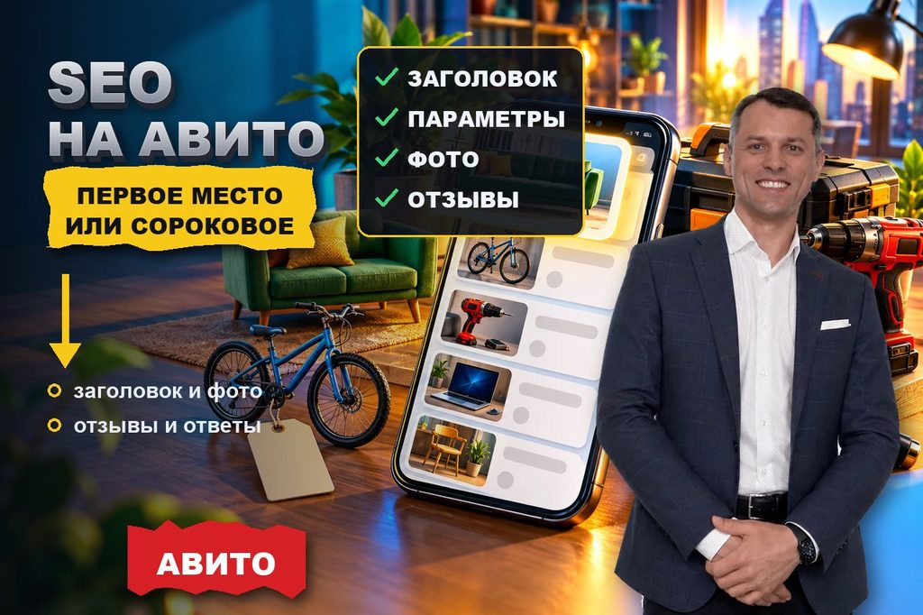 SEO объявлений на Авито: почему одно объявление первое, а такое же — на 40-м месте