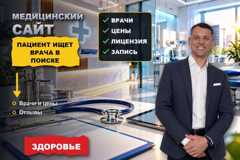 SEO продвижение медицинских сайтов