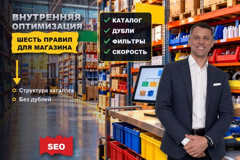 Внутренняя SEO-оптимизация интернет-магазина | 6 правил