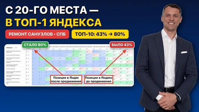 Видео: SEO продвижение сайта ремонта санузлов в СПб — Модуль Ремонт